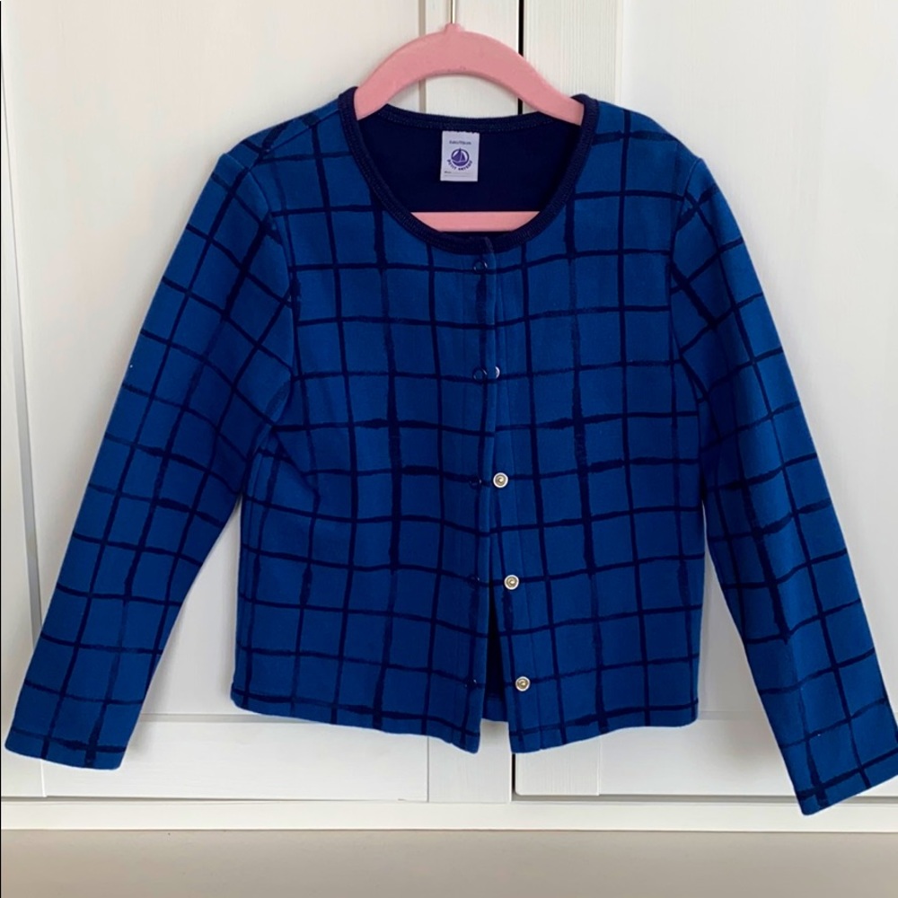 NEW Petit Bateau Cardigan Size 6